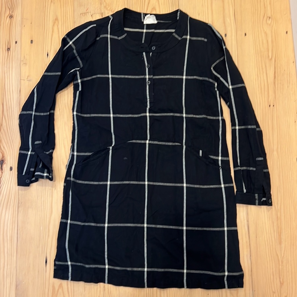 Fat Face tunic shirt dress. Front pocket. Size 6